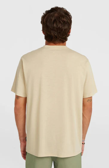 O'Neill Hybrid Polygeine Graphic T-Shirt Cocoa Sand