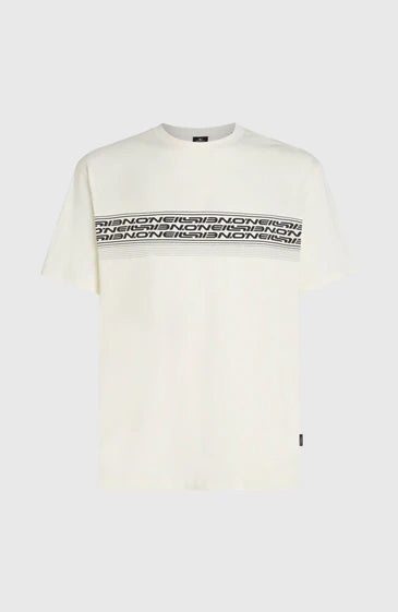 O´Neill Logo Stripe T-shirt White
