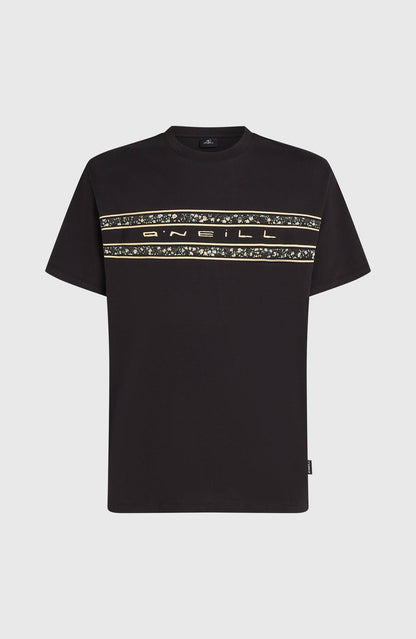 O'Neill Flower Stripe T-Shirt | Black Out
