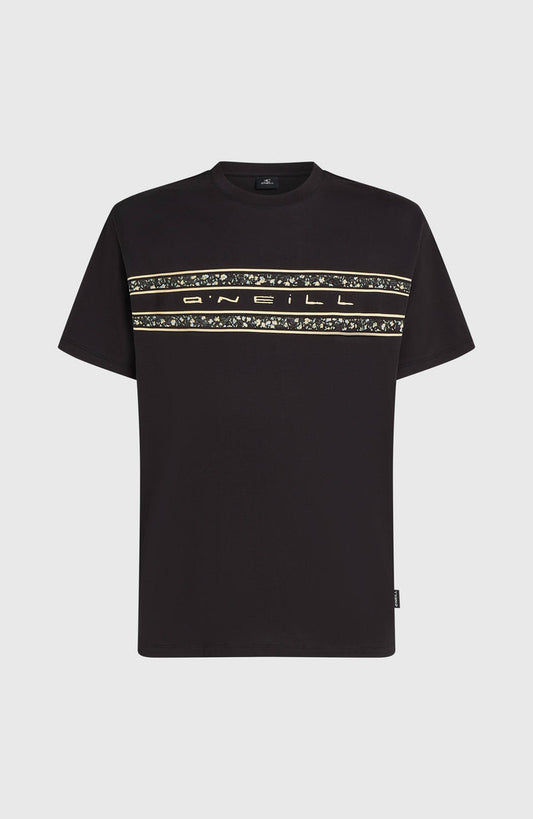 O'Neill Flower Stripe T-Shirt | Black Out