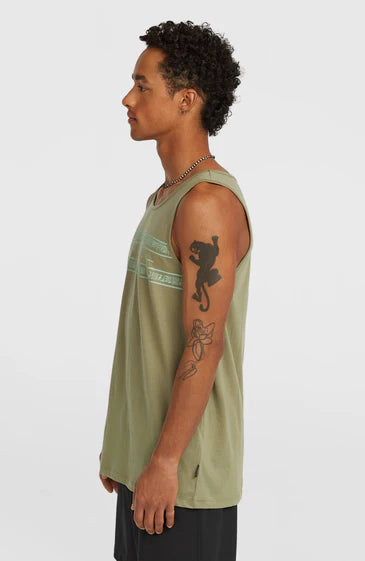 O'Neill Graphic Tank Top Avery Fern