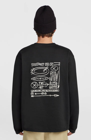 O'neill Men FWC'Play Long-Sleeve T-Shirt | Black