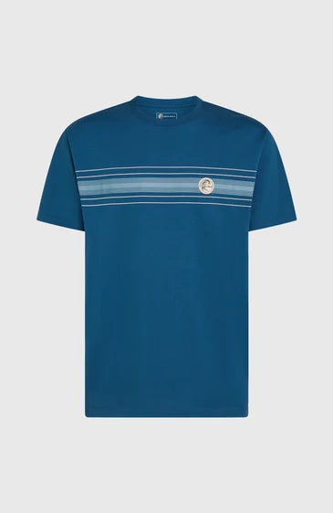 O'neill Men O'Riginals Stripe T-Shirt Blue
