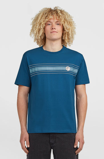 O'neill Men O'Riginals Stripe T-Shirt Blue