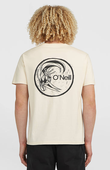 O'neill Men O'Riginals Back-Print T-Shirt | White