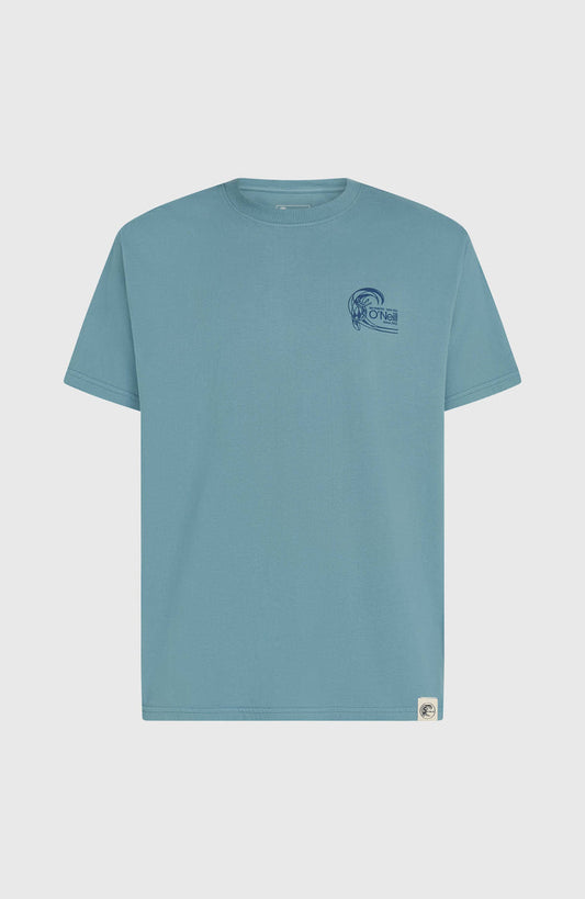 O'Neill | O'riginals Back Print T-Shirt | Murky Water
