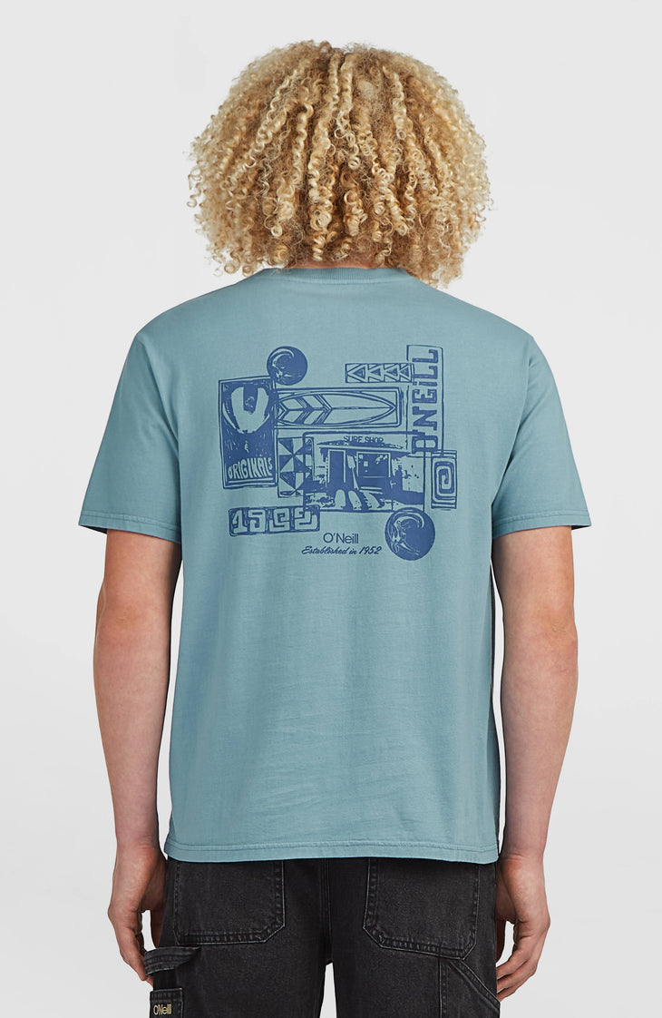 O'Neill | O'riginals Back Print T-Shirt | Murky Water