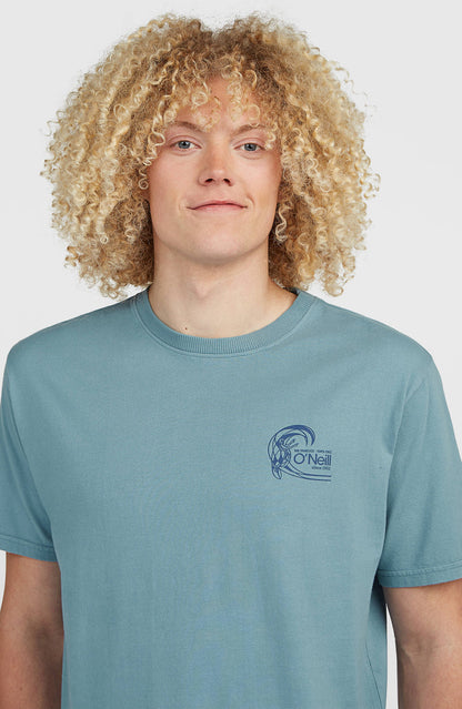 O'Neill | O'riginals Back Print T-Shirt | Murky Water