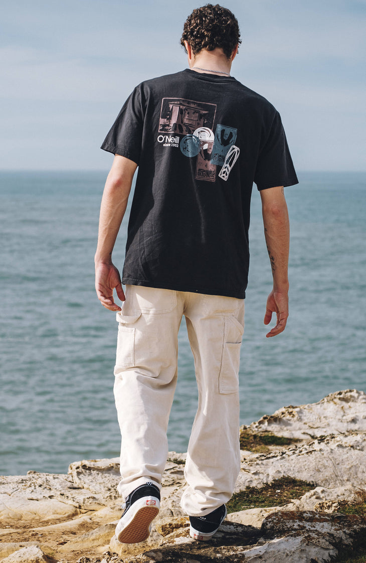O'Neill | O'riginals Back Print T-Shirt | Black Out