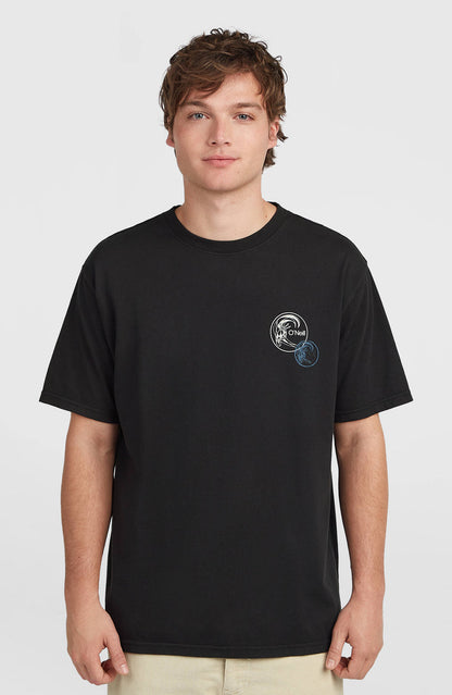 O'Neill | O'riginals Back Print T-Shirt | Black Out