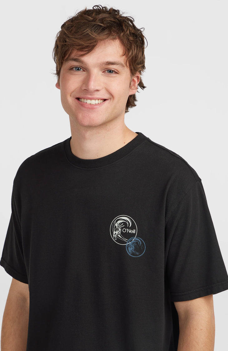 O'Neill | O'riginals Back Print T-Shirt | Black Out