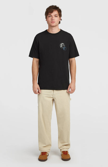 O'Neill | O'riginals Back Print T-Shirt | Black Out