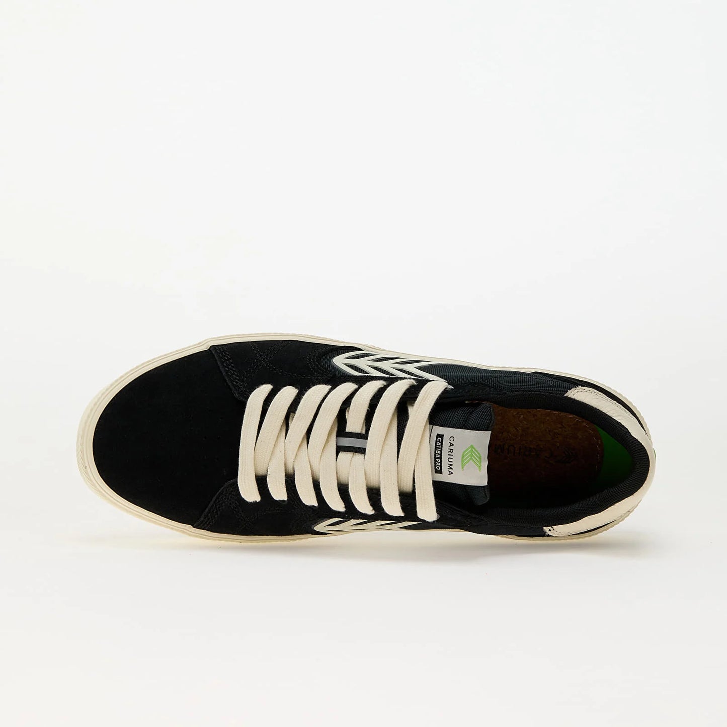 CARIUMA CATIBA PRO 2.0 Black Suede Ivory Logo