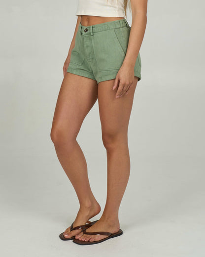 Salty Crew Trail Short Green