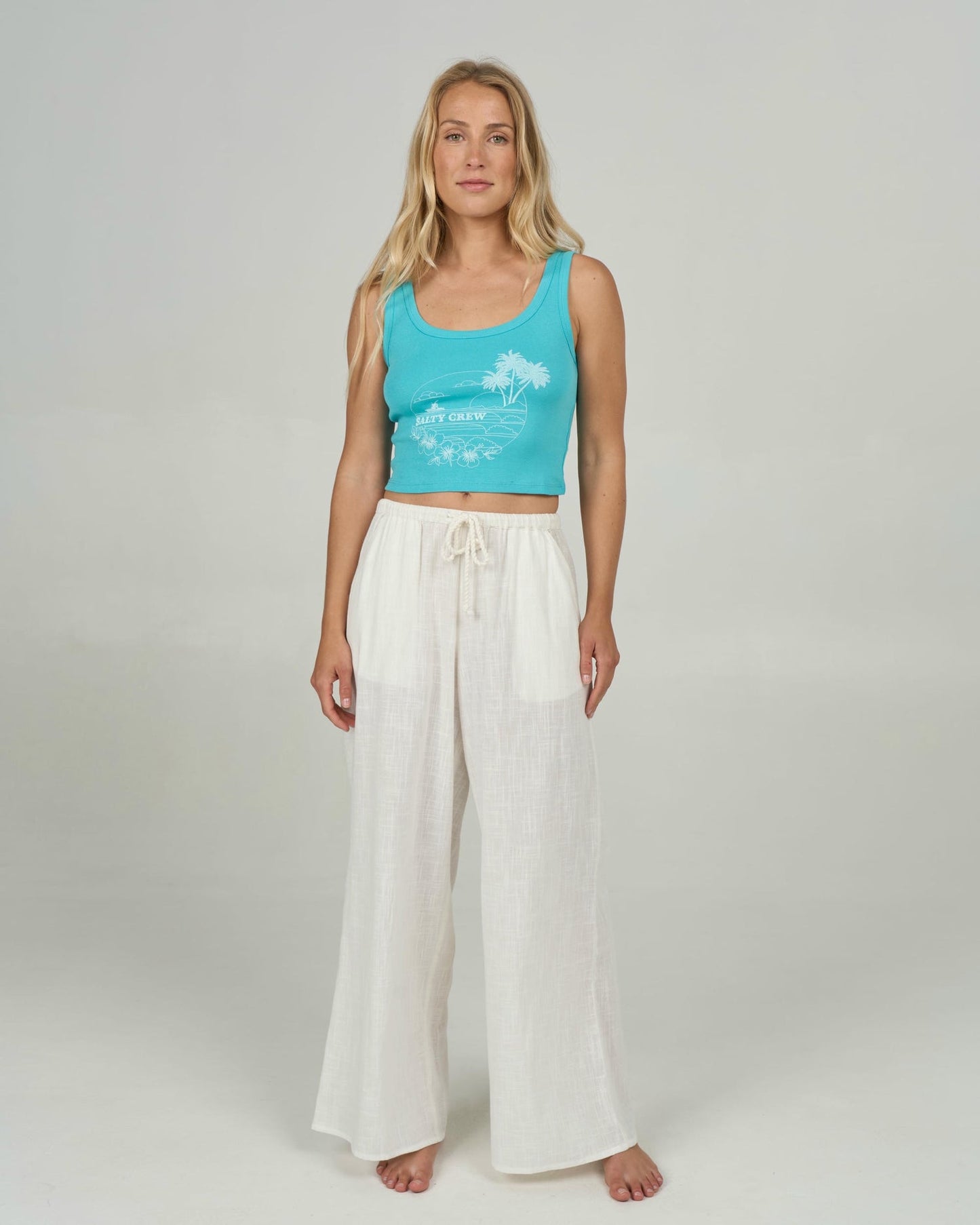 Salty Crew Cabana Pant Off White
