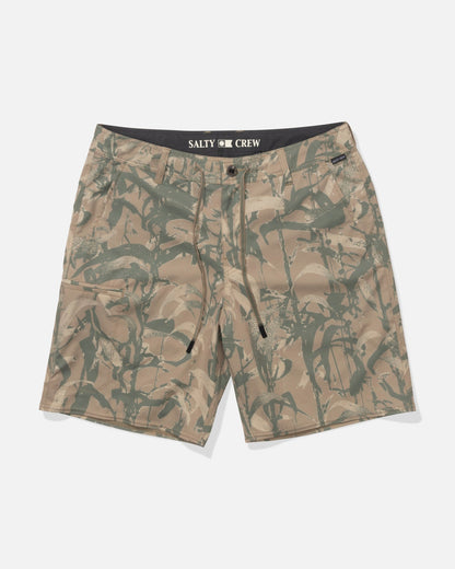Salty Crew Transom Tech Shorts Light Camo