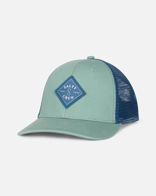 Salty Crew Sealine Boys Retro Trucker Seaside Cast Blue