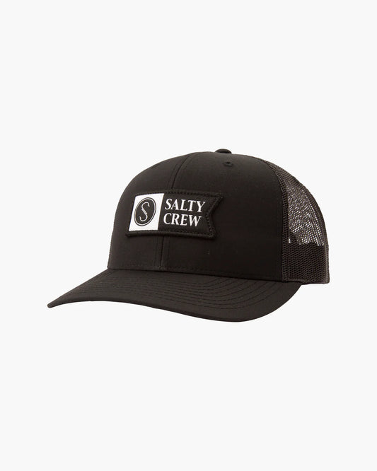 Salty Crew Pinnacle 2 Retro Trucker Black