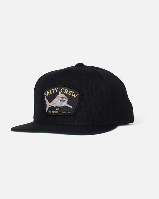 Salty Crew Lurking 6 Panel Cap Black