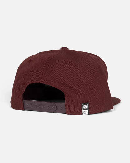 Salty Crew Lurking 6 Panel Burgundy