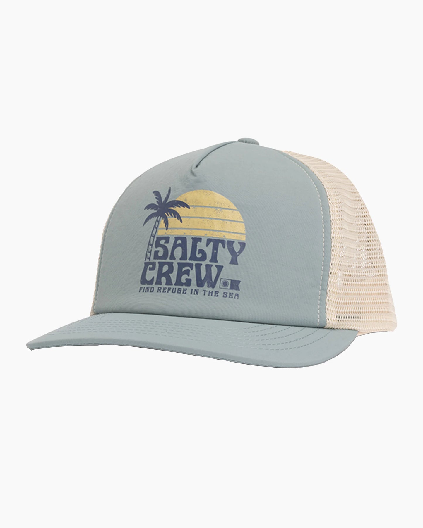 Salty Crew Sunny Foamy Trucker Stormy Grey