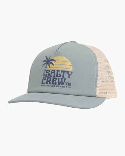 Salty Crew Sunny Foamy Trucker Stormy Grey