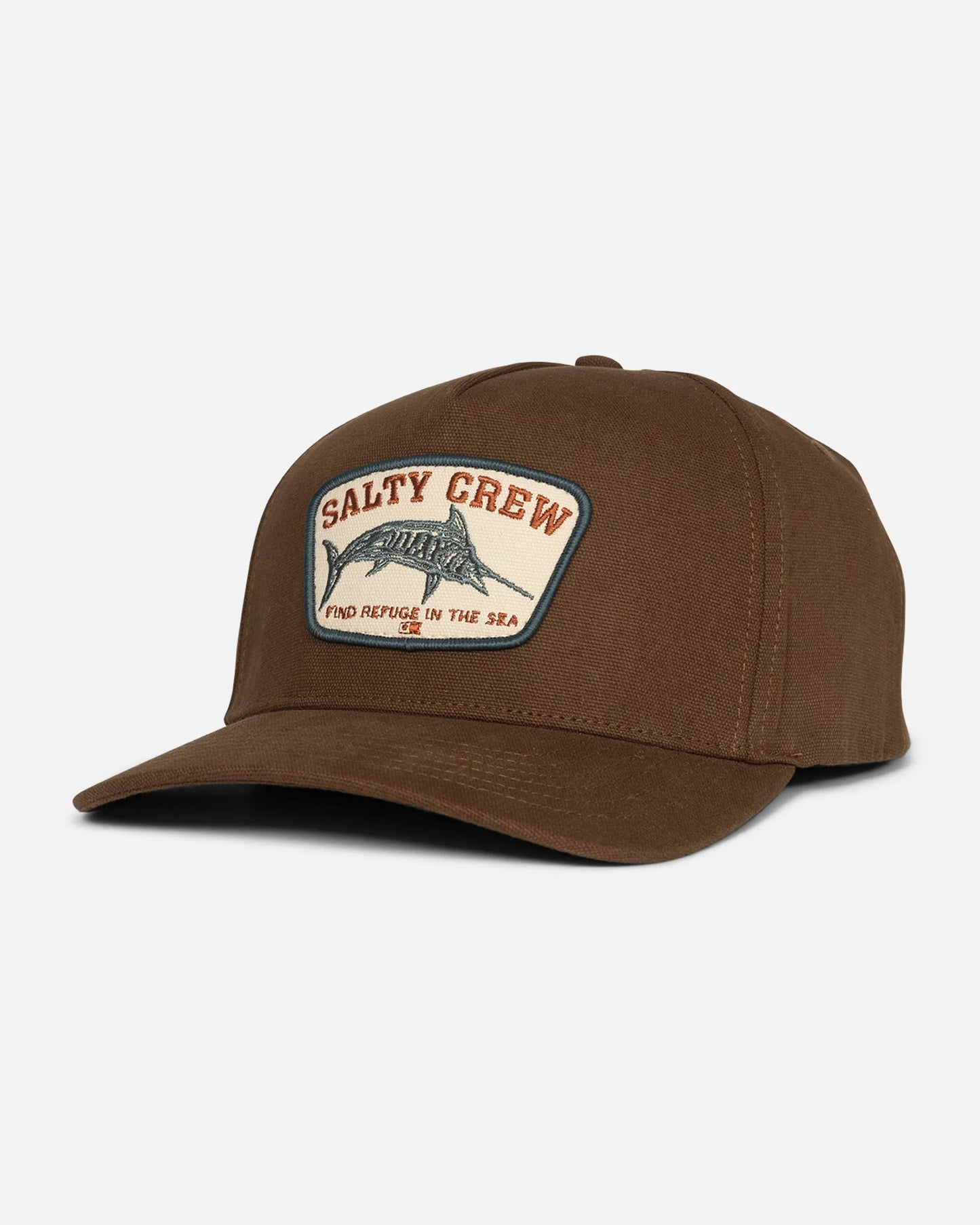 Salty Crew Billfisher Strapback Dark Brown