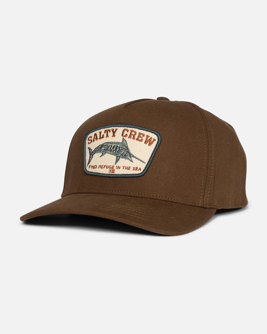 Salty Crew Billfisher Strapback Dark Brown