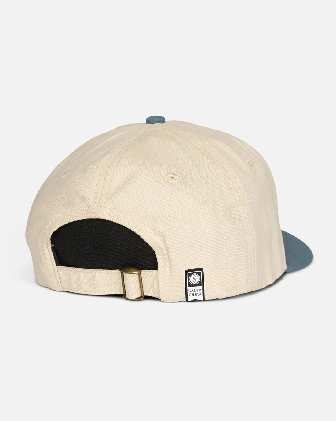 Salty Crew Billfisher Strapback Off White Pilot Blue