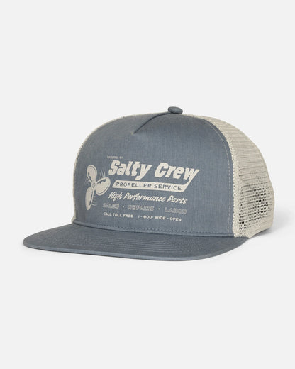 Salty Crew Good Times Trucker Channel Blue