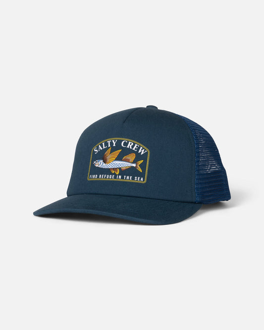 Salty Crew Good Times Trucker Deep Blue