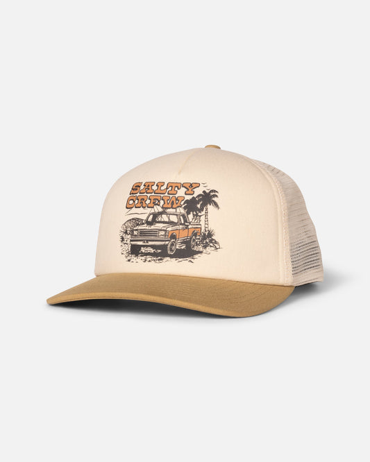 Salty Crew Good Times Foamie Trucker - Off White