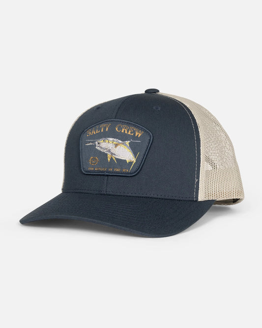 Salty Crew Surface Retro Trucker Navy Silver