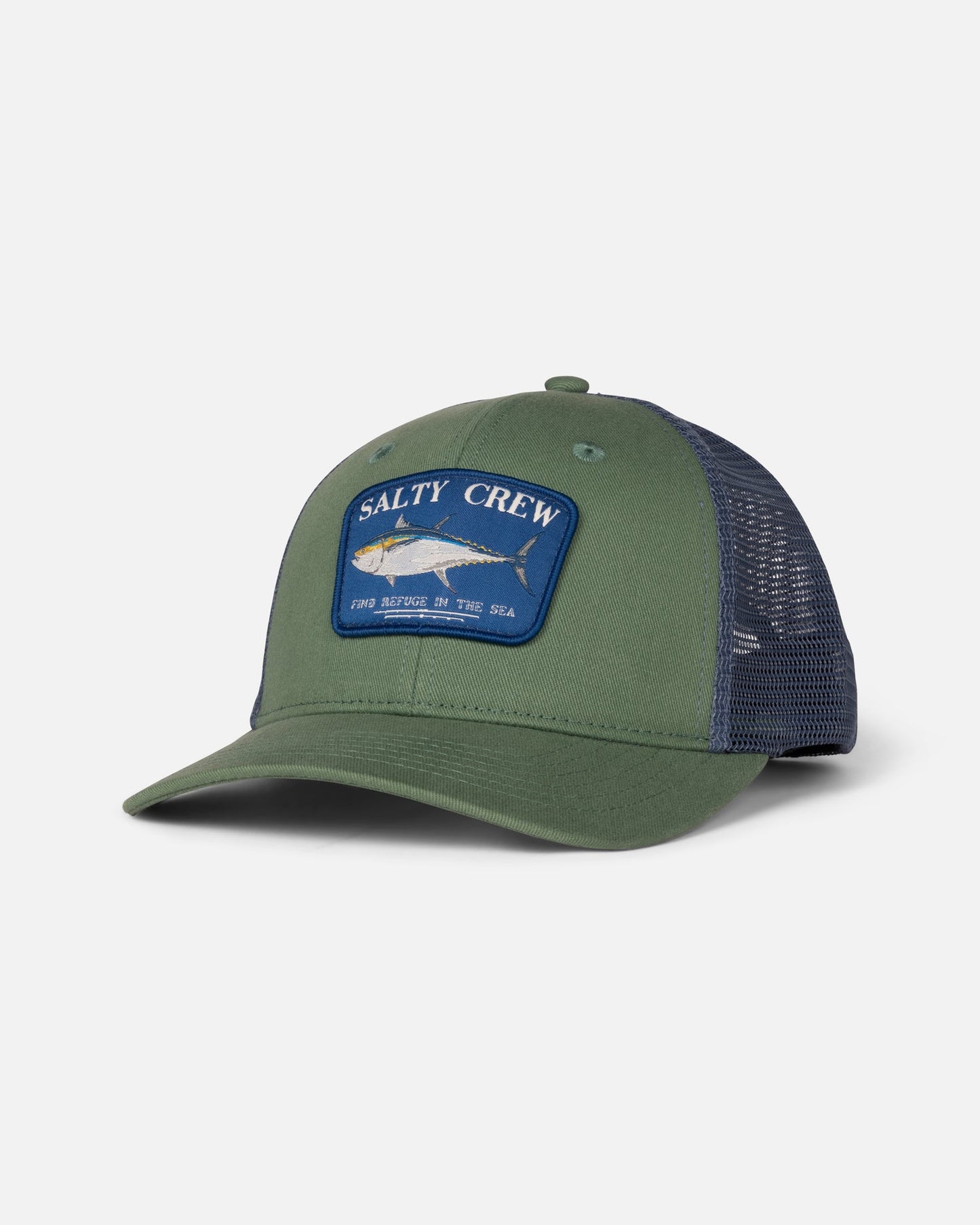 Salty Crew Big Blue Amadeo Retro Trucker - Mid Green