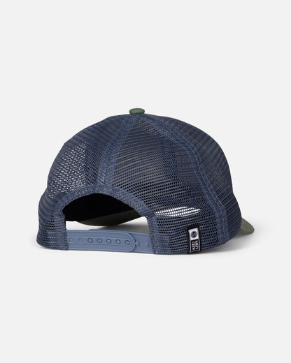 Salty Crew Big Blue Amadeo Retro Trucker - Mid Green