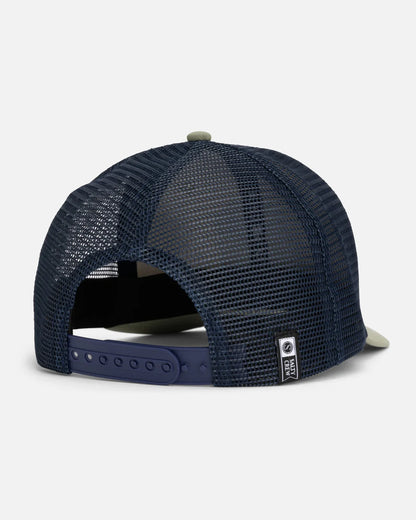 Salty Crew Baited Retro Trucker Oil Green