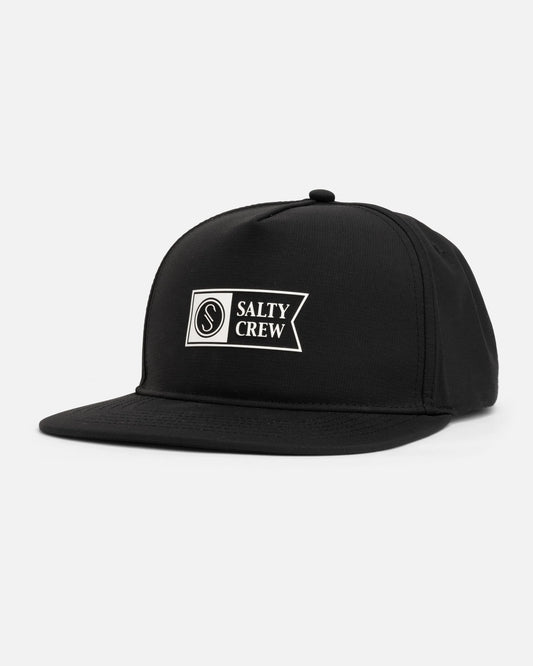 Salty Crew Apex Snapback Black