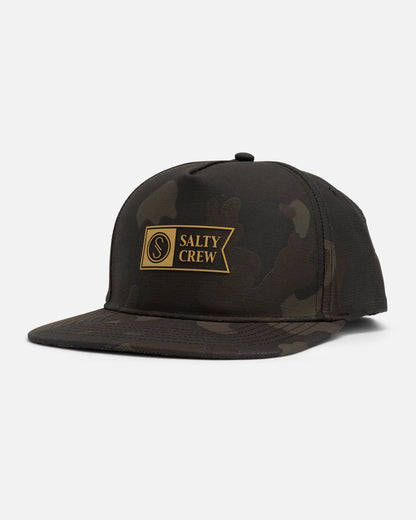 Salty Crew Apex Snapback Dark Camo