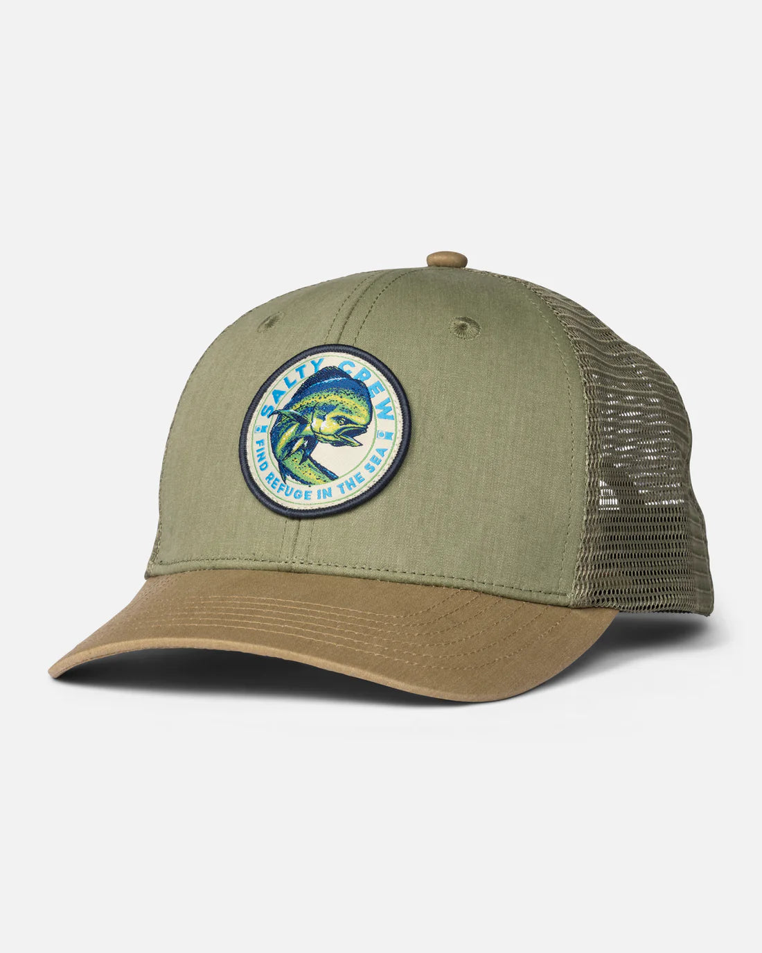 Salty Crew Mahi Club Retro Trucker Four Leaf Clover