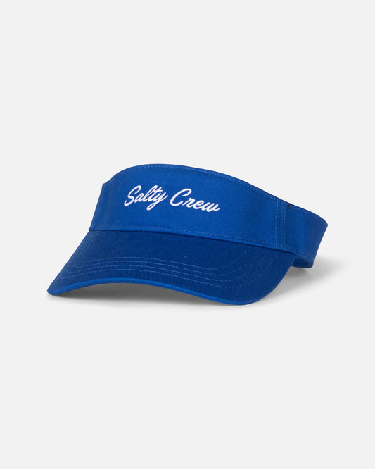 Salty Crew deep sea visor- Bold Blue