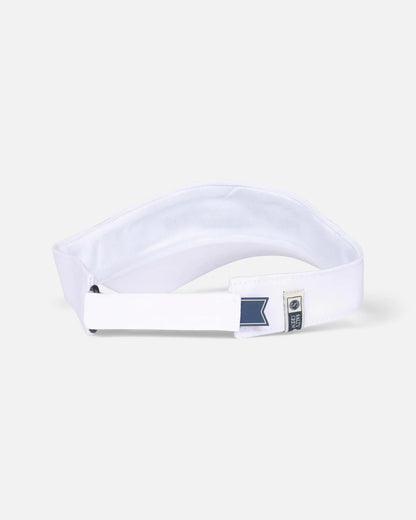 Salty Crew deep sea visor- white