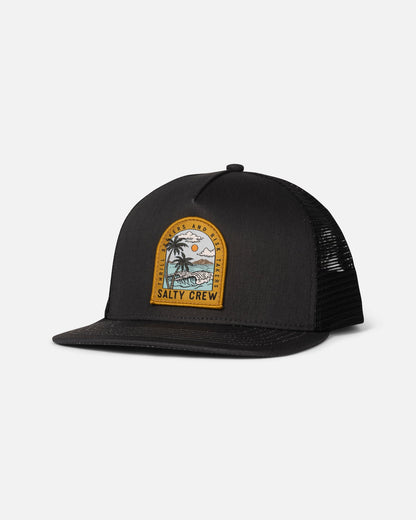 Salty Crew Archway Trucker - Black