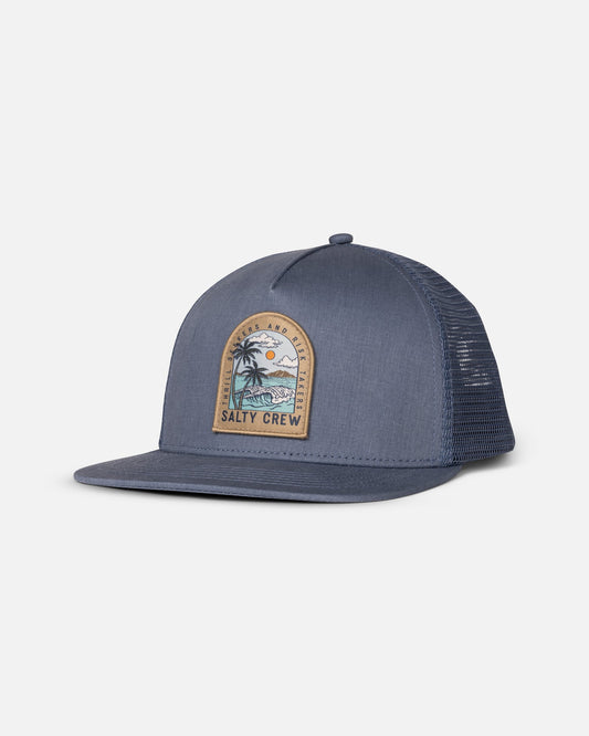 Salty Crew Archway Trucker - Pilot Blue