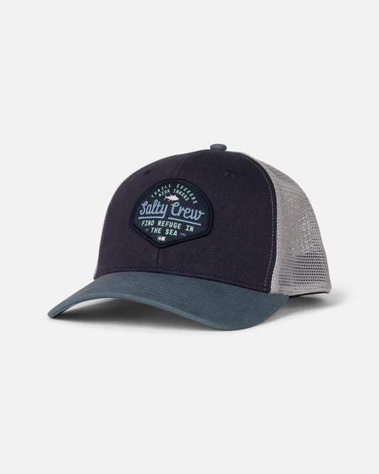 Salty Crew Border Trucker -  Navy/ Slate