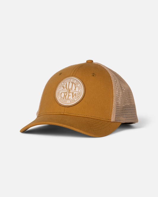 Salty Crew Global Trucker - Bone Brown