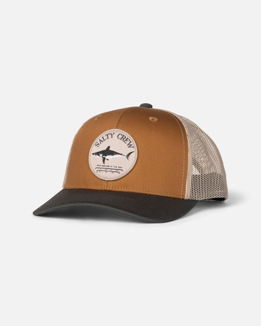 Salty Crew Bruce Trucker - Brown/ Iron