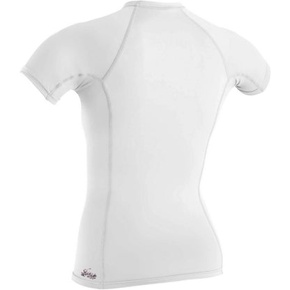 O´Neill Womens Basic Skins SS Rash Guard White