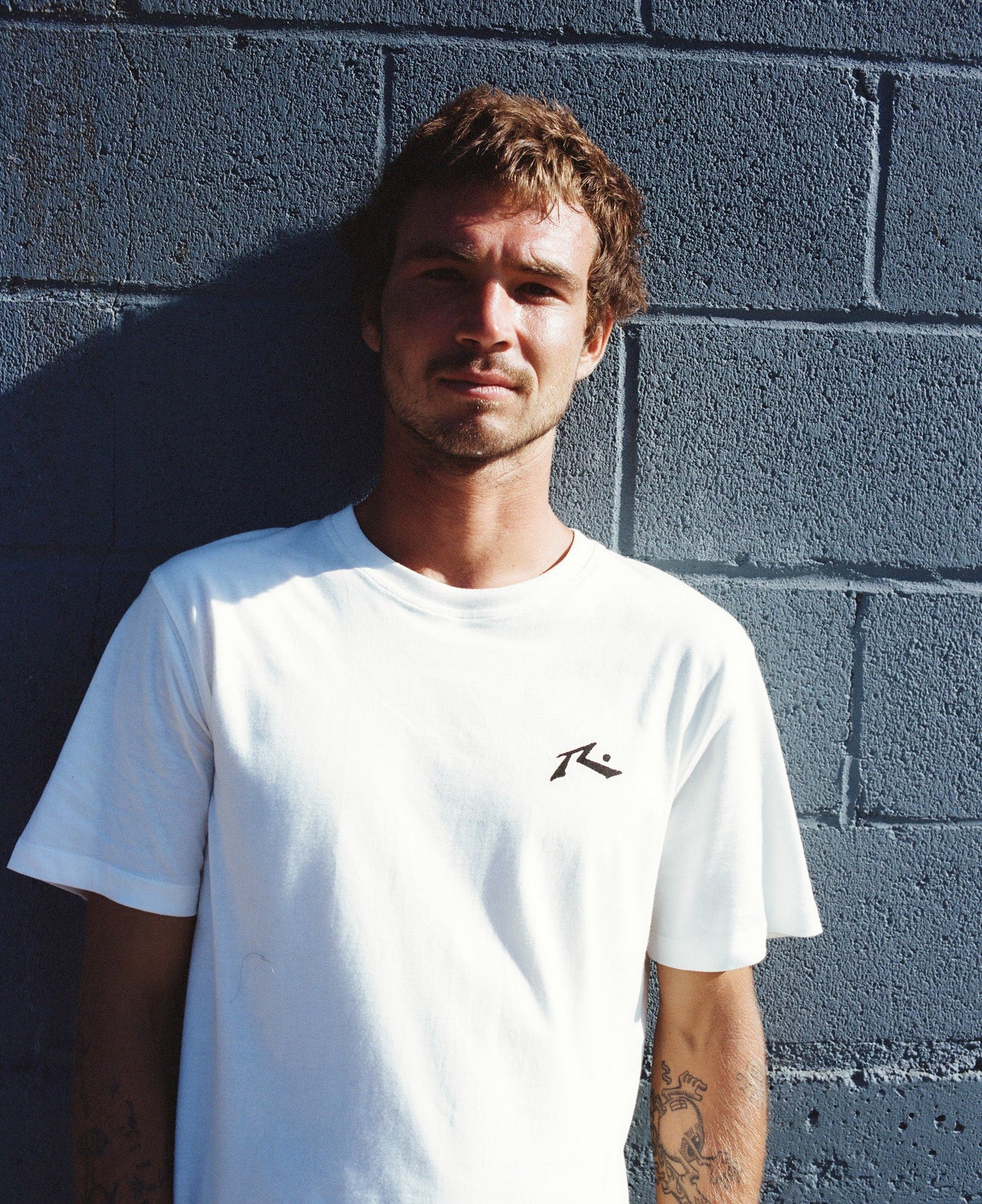 Rusty Basline SS T-Shirt White