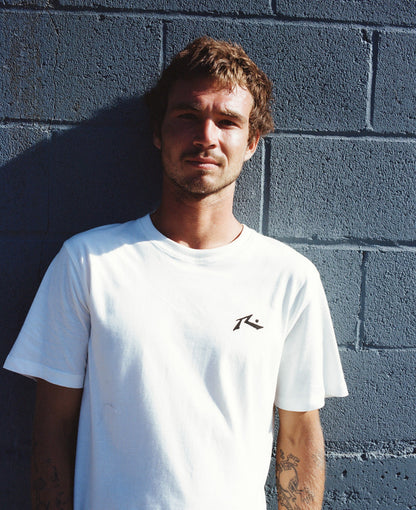 Rusty Basline SS T-Shirt White