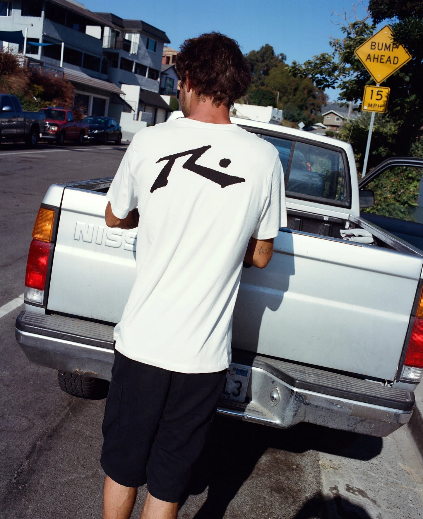 Rusty Basline SS T-Shirt White